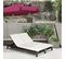 Bain De Soleil Transat 2 Places Grand Confort Matelas Inclus