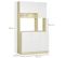 Armoire De Cuisine Multi-rangements 102l X 48l X 180h Cm