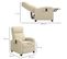 Fauteuil De Relaxation Inclinable Réglable Repose-pied