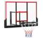 Panier De Basket-ball Mural Avec Ressort Et Visserie Rouge Noir