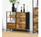 Buffet 4 Tiroirs, Niche, Plateau Design Industriel