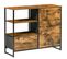 Buffet 4 Tiroirs, Niche, Plateau Design Industriel