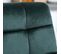 Lot De 2 Tabourets De Bar Design Chesterfield Capitonné Vert