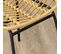 Lot De 2 Chaises De Jardin Style Colonial Résine Aspect Rotin