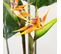 Plante Artificielle Strelitzia H. 180 Cm Feuilles Fleurs Réalistes Pot Inclus