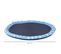 Piscine Tapis à Jet D'eau Pour Chien Ø 1,5 M Pvc Bleu Motifs Os Pattes