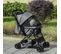 Poussette Buggy Pliable Chien Chat Panier Et Sac De Rangement