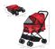 Poussette Buggy Pliable Chien Chat Panier Et Sac De Rangement