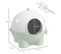 Maison De Toilette Pour Chat Design Boule Pp Vert Blanc