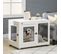 Cage Pour Chien Sur Pied Style Industriel Avec Coussin