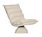 Fauteuil Relax Pivotant Inclinable Tissu Velours Microfibre