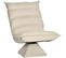 Fauteuil Relax Pivotant Inclinable Tissu Velours Microfibre