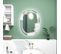 Miroir LED Mural De Salle De Bain - 50l X 70h Cm - Tactile - Antibué