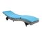 Bain De Soleil Inclinable 5 Positions Matelas Résine Tressée