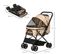 Poussette Buggy Pliable Chien Chat Panier Et Sac De Rangement