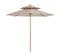 Parasol En Bois Peuplier Droit 2 Toits