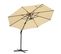 Parasol Déporté Octogonal Inclinable Rotatif 360°