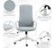 Fauteuil De Bureau Manager Ergonomique Inclinable Réglable Gris Clair