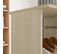 Armoire Penderie 120l X 40l X 128h Cm Aspect Bois