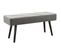 Banquette Bout De Lit Design Contemporain Noir Gris