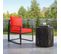 Lot De 2 Coussins Assise Dossier Chaise De Jardin