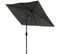 Parasol Inclinable De Jardin 3x2 m Alu. Polyester Anti Uv 50+