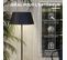 Lampadaire Extérieur Solaire LED Sans Fil USB Réglable Alu Abs Noir