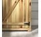 Armoire De Jardin Sur Pied Toit Bitumé 2 Portes Bois