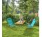 Lot De 2 Chaises De Jardin Camping Pliables Inclinables