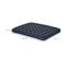 Matelas Gonflable Double Avec Gonfleur Manuel Surface Floquée Bleu