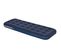 Matelas Gonflable 1 Place Avec Gonfleur Manuel Surface Floquée Bleu