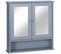 Armoire Murale Double Porte Miroir Mdf