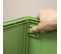 Maison De Toilette Pliable Portable Pour Chat Blanc Vert