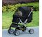 Poussette Buggy Pliable Chien Chat Panier Et Sac De Rangement