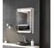 Armoire Murale Salle De Bain Miroir Lumineux LED 2 En 1 Acier Inox.