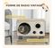 Niche Grattoir Pour Chat 2 En 1 Design Radio Transistor Vintage