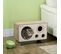 Niche Grattoir Pour Chat 2 En 1 Design Radio Transistor Vintage