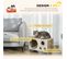 Niche Grattoir Pour Chat 2 En 1 Design Radio Transistor Vintage