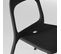 Lot De 4 Chaises En Plastique Noir