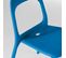 Lot De 4 Chaises En Plastique Bleu