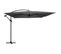 Parasol Déporté 3x3m Aluminium Gris Anthracite