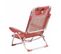 Fauteuil Clic Clac Des Plages Polyester Fuschia