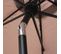 Parasol Droit 3m En Aluminium Taupe