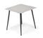 Grande Table Basse De Jardin En Acier Gris