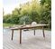 Table De Jardin Extensible En Bois D'eucalyptus 8-10 personnes