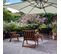 Salon De Jardin Pliant 4 Places En Bois