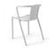 Lot De 4 Chaises Plastique Blanc