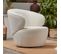 Fauteuil Cosy En Bouclette Blanc