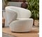 Fauteuil Cosy En Bouclette Blanc