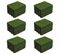 Lot De 48 Dalles Clipsables Gazon Artificiel Vert